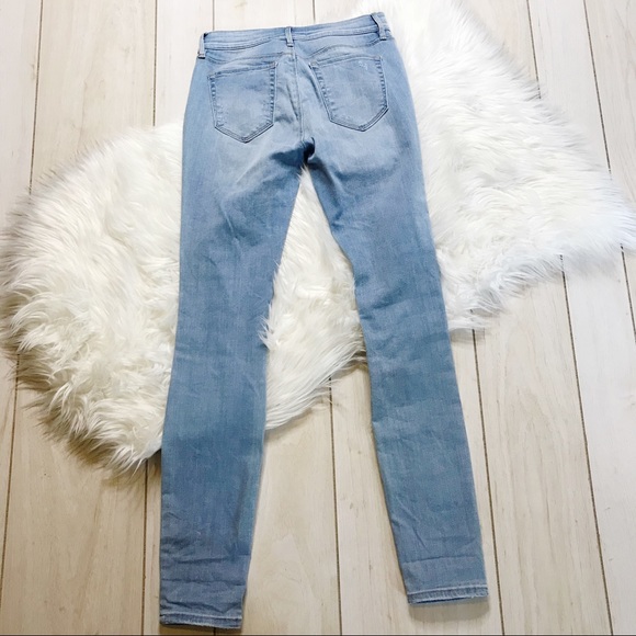 PacSun Light Wash Distressed Jeggings Jeans Skinny - Picture 2 of 9